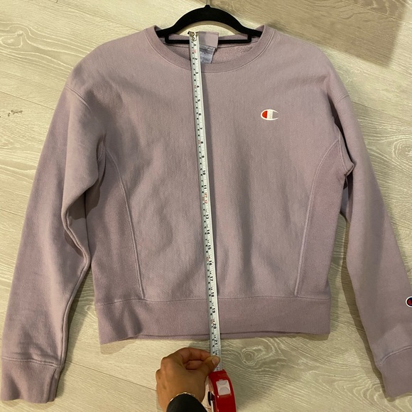 Lavender / Lilac Purple Champion Sweatshirt - Picture 4 of 4